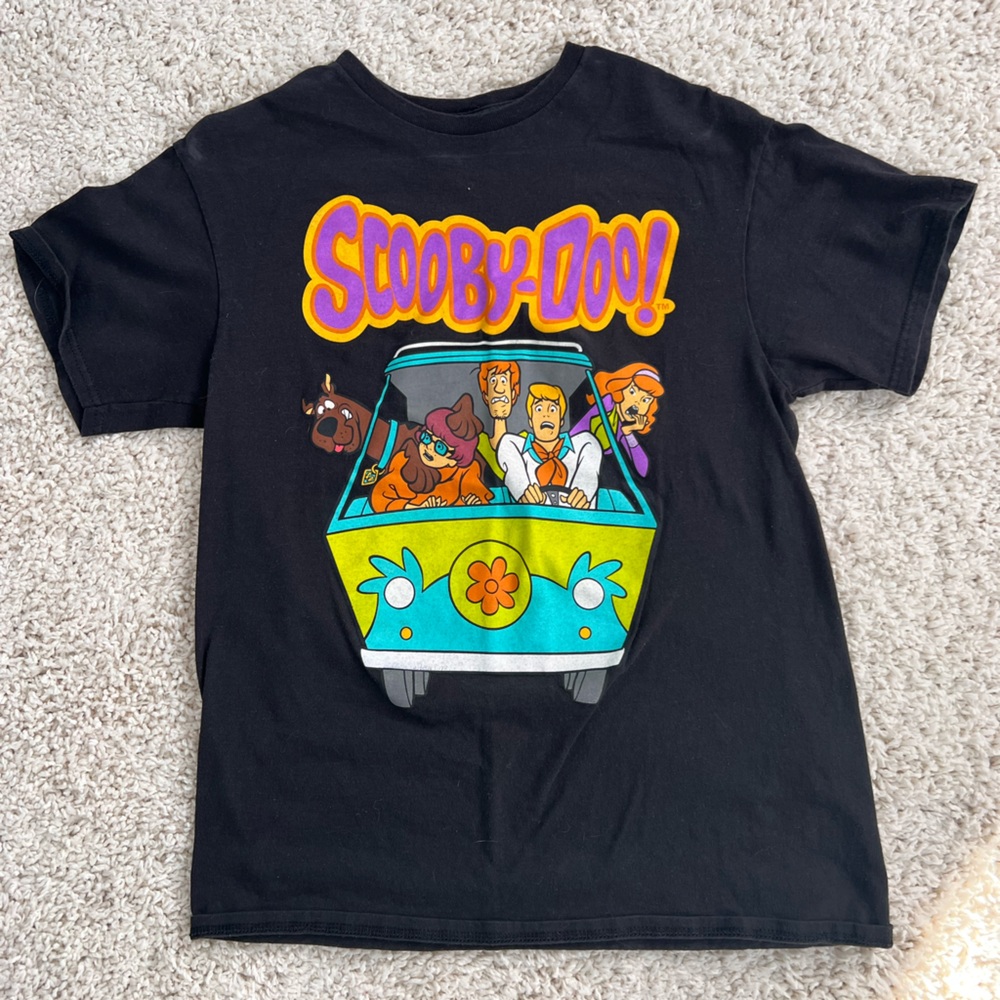 Scooby-Doo Black Kids T-Shirt